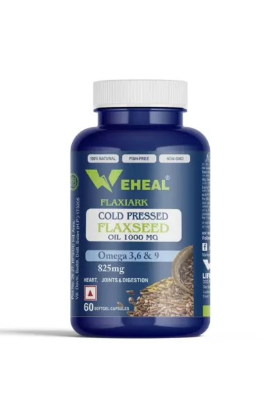 Cold Pressed Flaxseed Oil Capsule